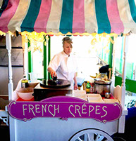 French Crepe Stand at Children's Birthday in Erith from Fruits & Fountains