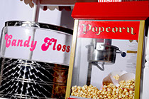 Halloween & Bonfire Night Party Hire London - Popcorn and Candy Floss