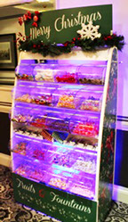 Christmas Pick n Mix stand hire for private events in London