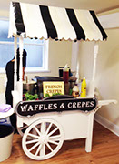 Waffles and Crepes cart - Birthdays and Weddings